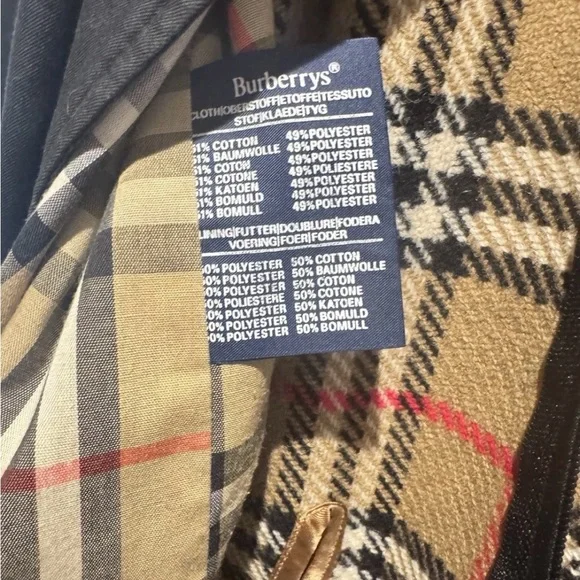 Burberry Charcoal Trench Coat - Picture 3 of 6